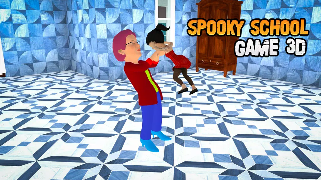 Playtime Spooky School Game Ekran Görüntüsü 2