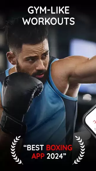 Boxing Training & Workout App Schermafbeelding 0