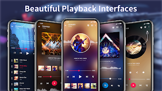 Schermata Music Player - Colorful Themes 0