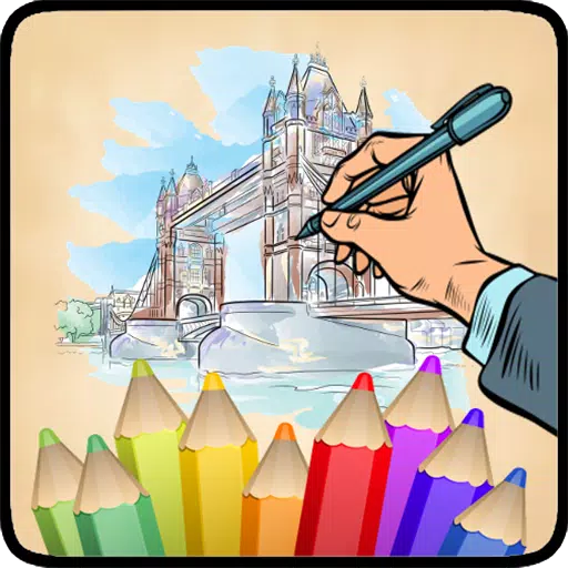 Coloring Travels Tangkapan skrin 0