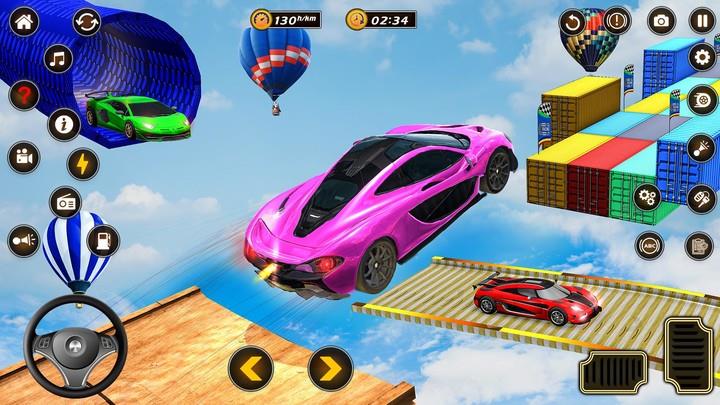 City GT Car Stunts Mega ramps Скриншот 2