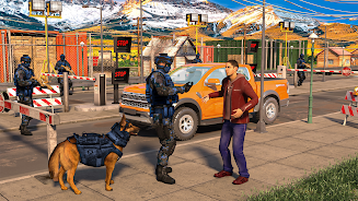 Border Patrol Police Game 2023 螢幕截圖 0