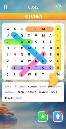 Word search - Word games スクリーンショット 3