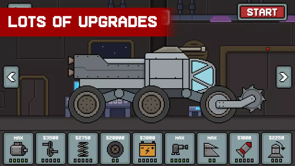 Death Rover: Space Zombie Race Скриншот 0