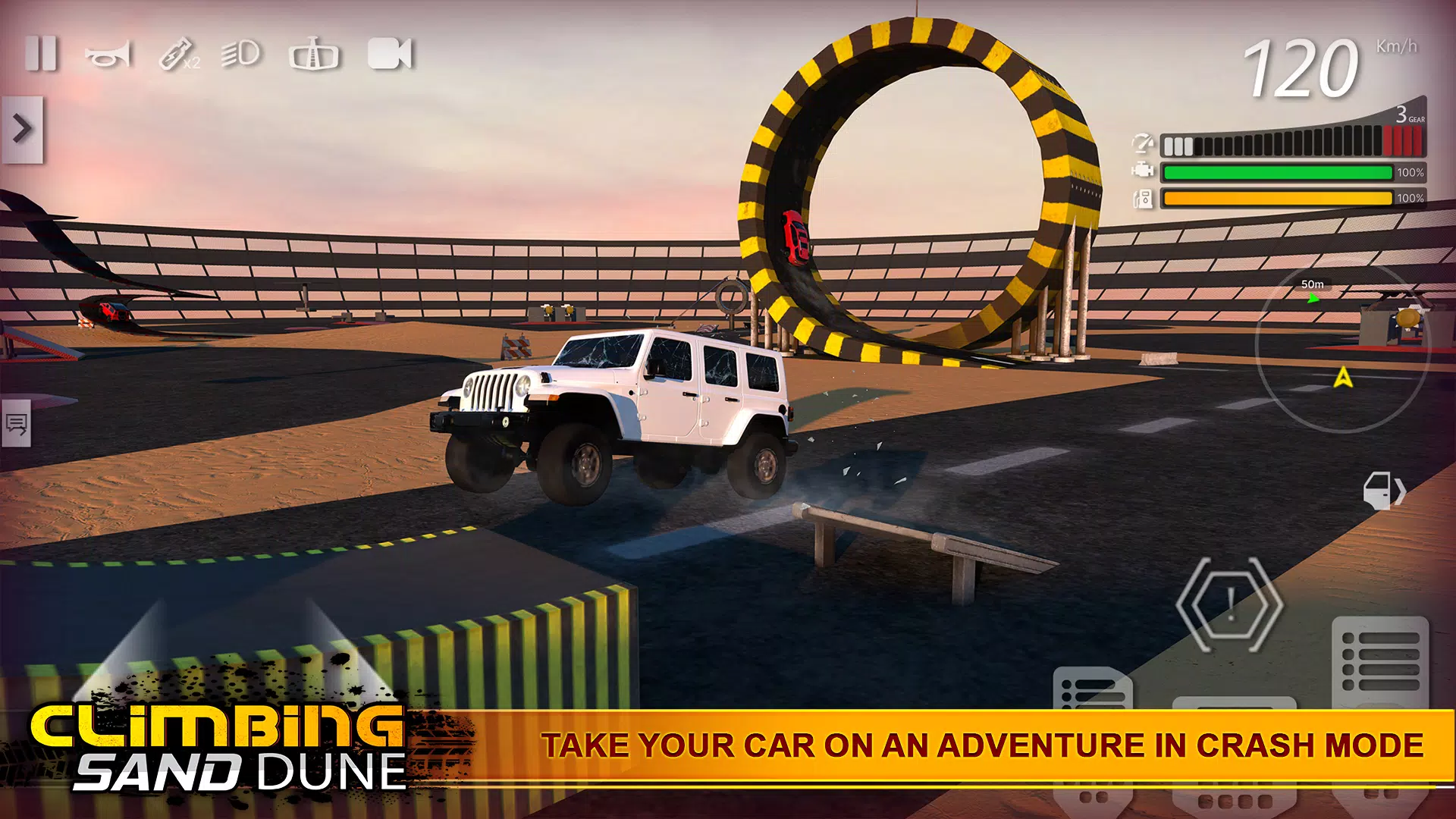 Climbing Sand Dune OFFROAD Captura de pantalla 0