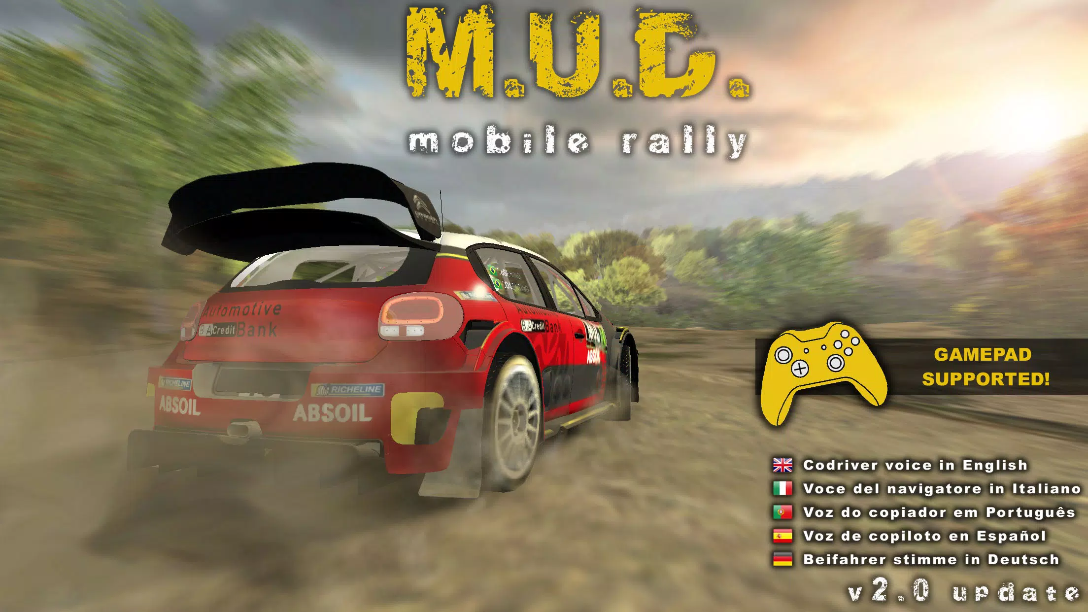 M.U.D. Rally Racing Captura de tela 0