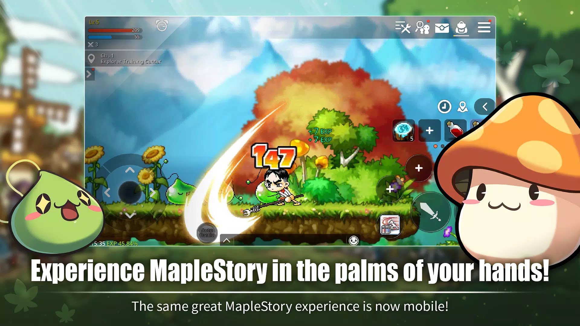 MapleStory M - Fantasy MMORPG Captura de tela 2