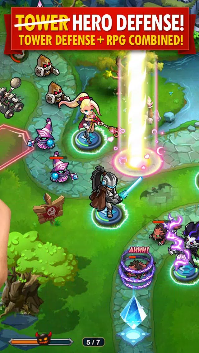 Magic Rush: Heroes Captura de tela 1