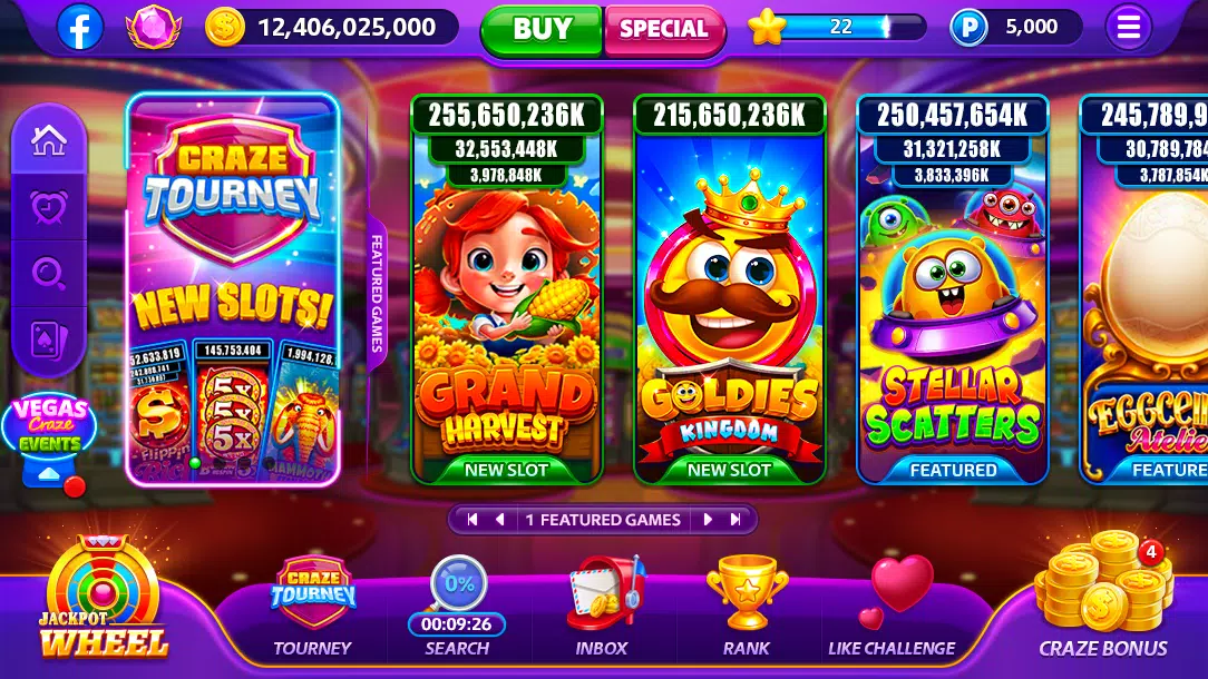 Vegas Craze Casino Screenshot 0