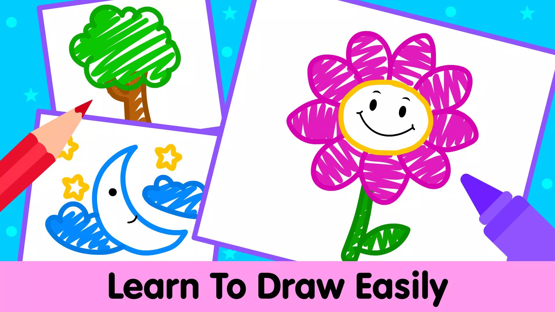 Kids Drawing & Painting Games 螢幕截圖 1