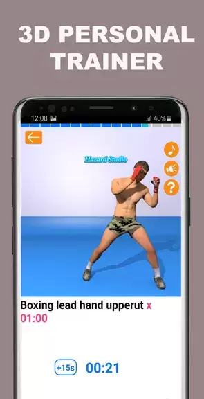 Kickboxing fitness Trainer 螢幕截圖 3