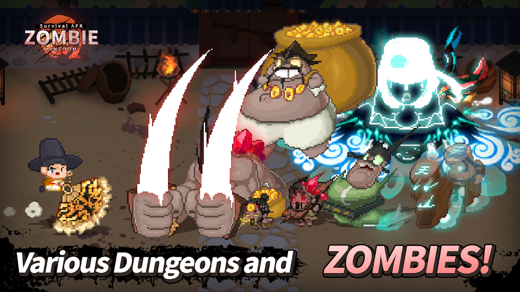 ZOMBIE Kingdom : Idle RPG 螢幕截圖 2