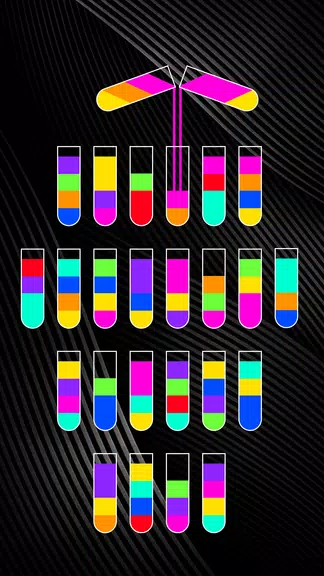 SortPuz 3D: Water Color Sort 螢幕截圖 1