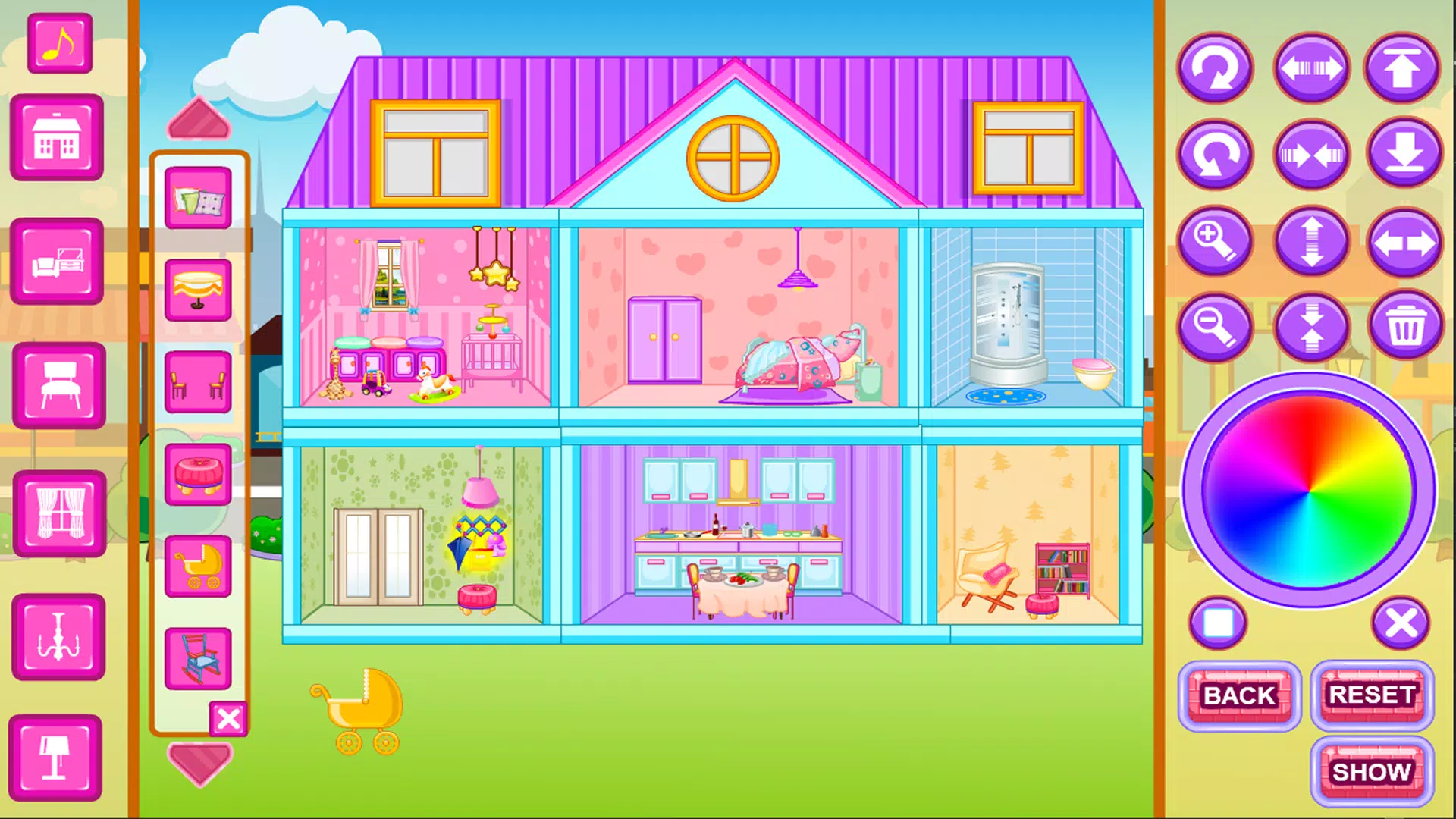 Doll House Decoration Screenshot 2