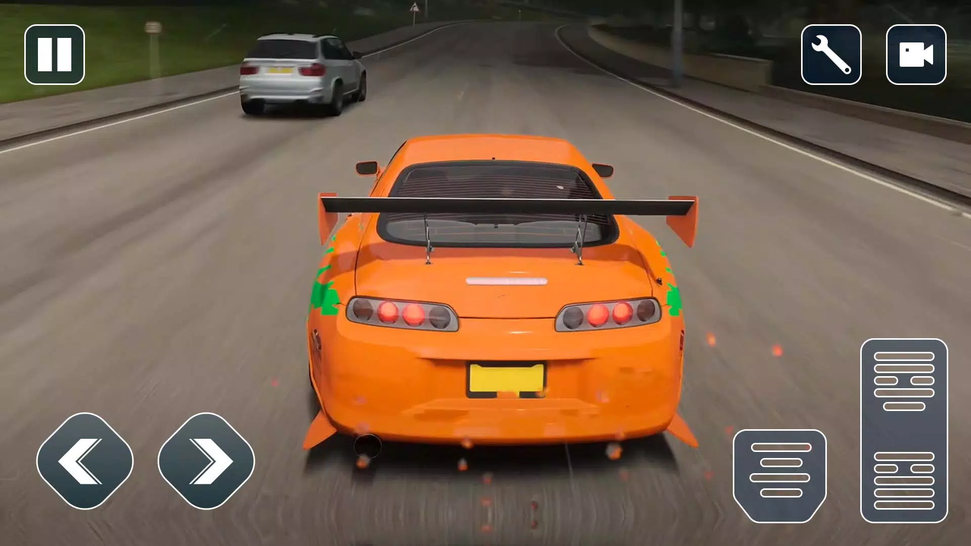 Fun Race JDM Supra Car Parking Capture d'écran 1
