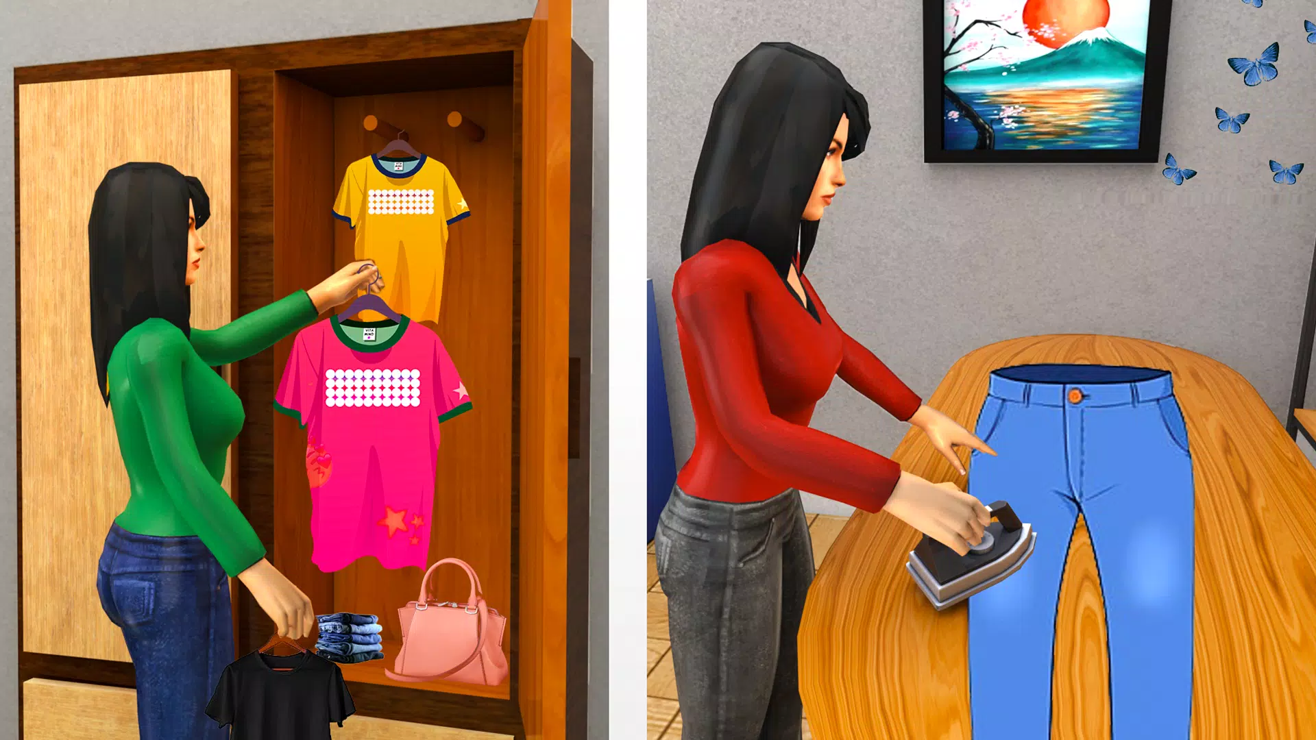 Virtual Mother Single Mom Sim Ảnh chụp màn hình 2