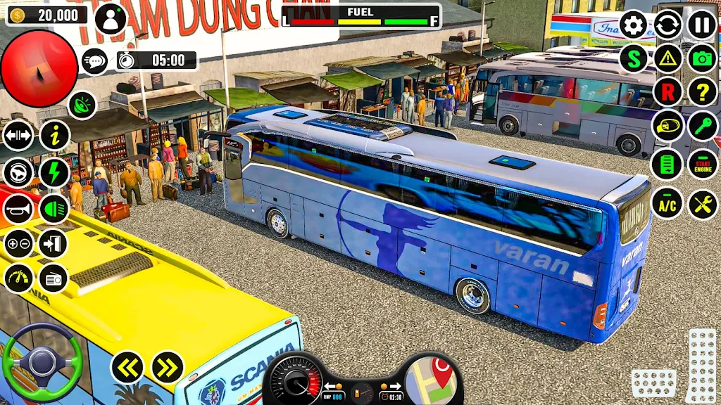 Coach Bus Driving 3D Bus Game Ảnh chụp màn hình 0