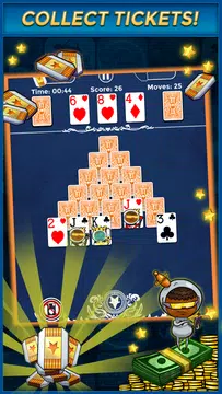 Pyramid Solitaire - Make Money ภาพหน้าจอ 1