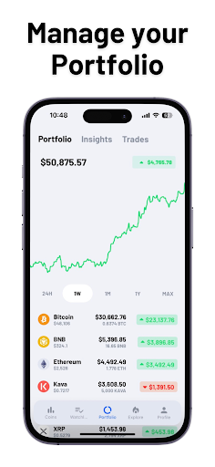 Coin Portfolio Crypto Tracker Zrzut ekranu 3