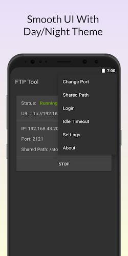 FTP Tool - FTP Server & Client 螢幕截圖 3