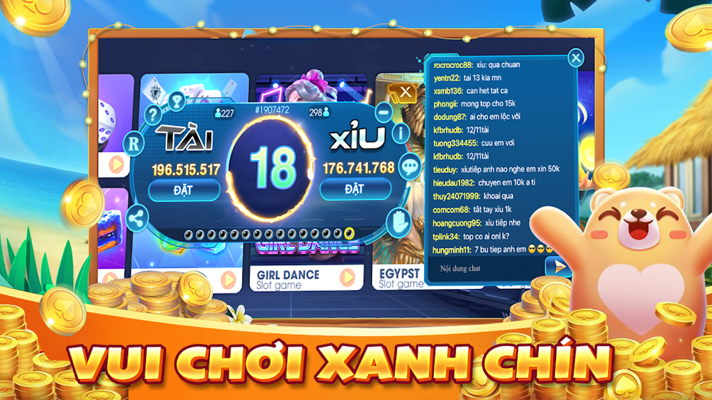 Donclub Tài Xỉu – Xóc Đĩa应用截图第0张