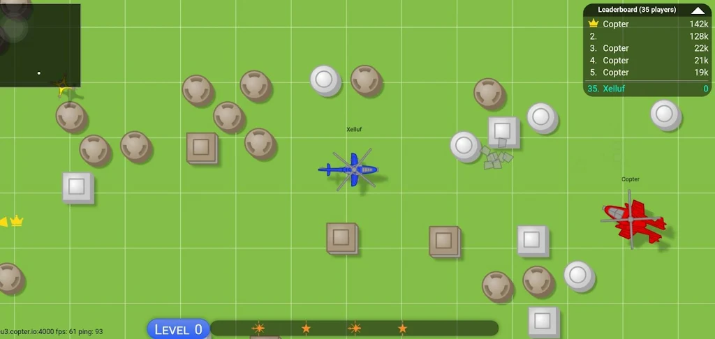 Schermata copter.io -Destroy the enemies 1