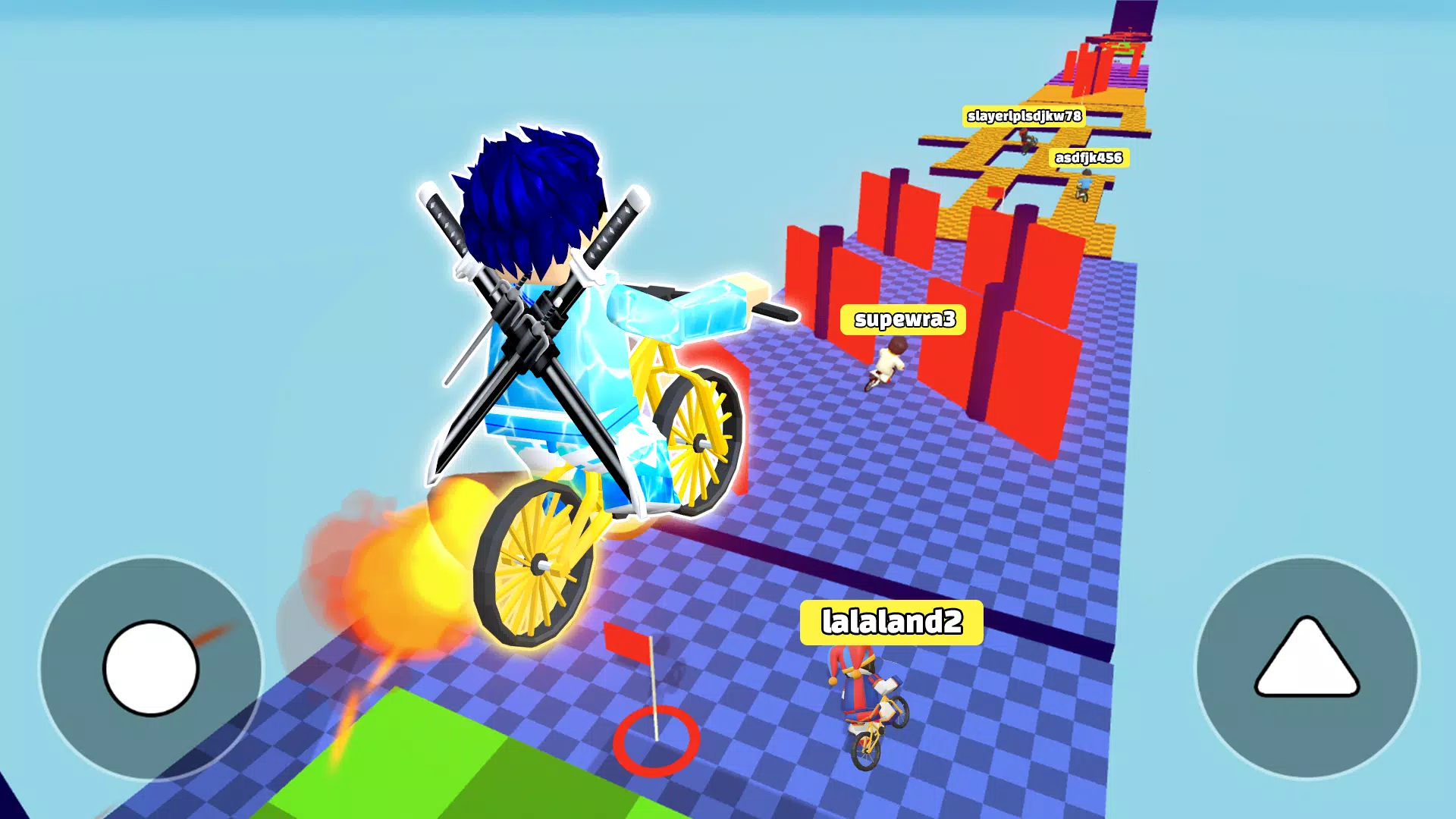 Bike Parkour: Obby Game Captura de pantalla 1