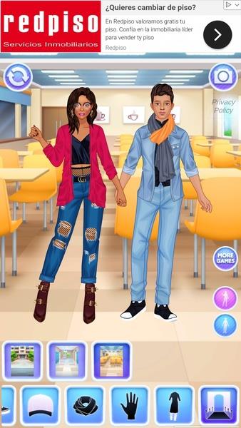 Schermata College Girl & Boy Makeover 3