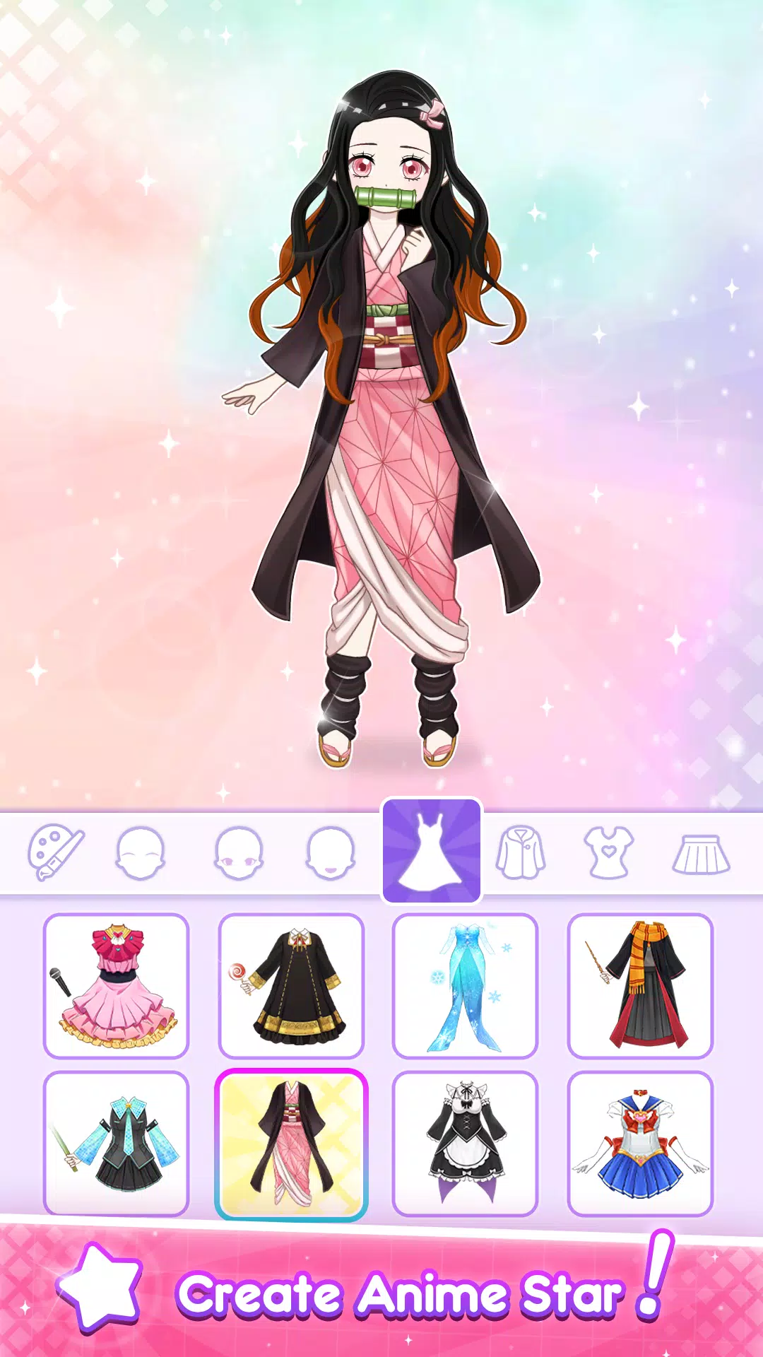 Anime Dress Up - Doll Dress Up スクリーンショット 2