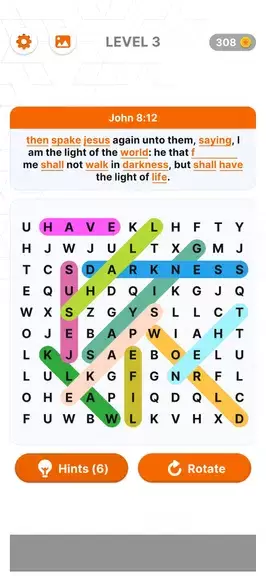 Bible Verse Search-Word Search 螢幕截圖 3