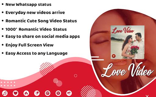 Love Video Status : Love Status Ảnh chụp màn hình 0