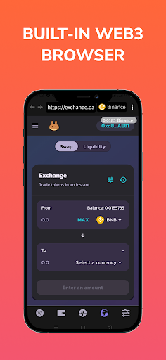 WalletSwap Crypto Wallet Ekran Görüntüsü 0