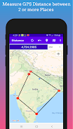 GPS Distance Measurement 螢幕截圖 0