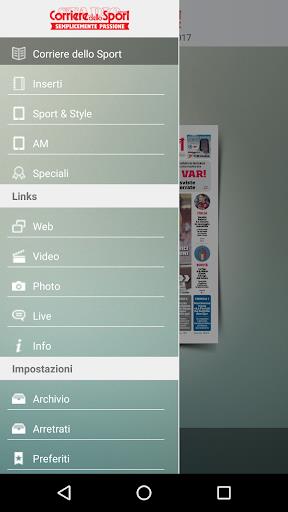 Corriere dello Sport HD Captura de pantalla 1