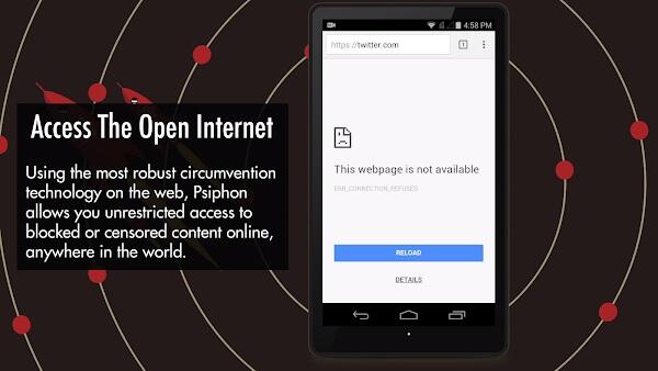 Psiphon Pro 螢幕截圖 1