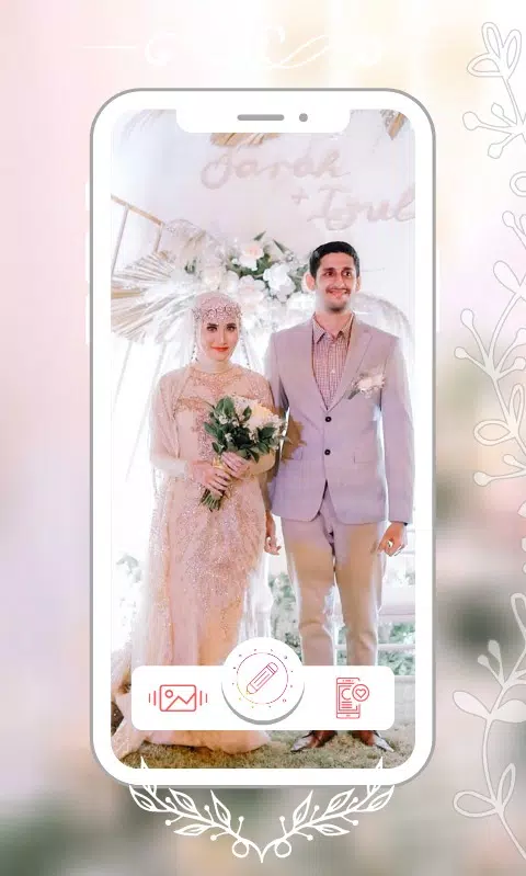 Hijab Couple Bridal Editor 螢幕截圖 1