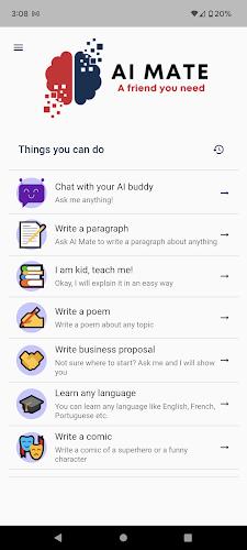 AI Mate - GPT chat Скриншот 0
