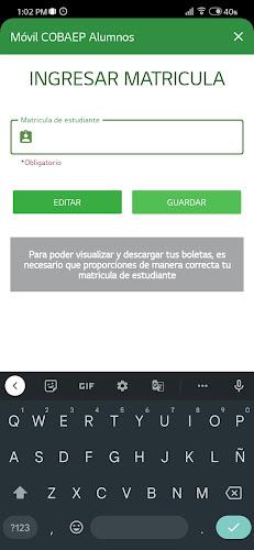 Móvil COBAEP Alumnos 螢幕截圖 0