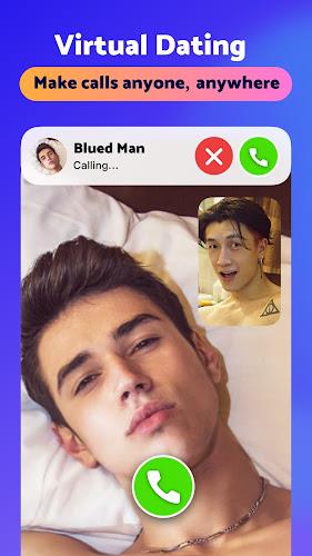 Schermata Blued: Gay Live Chat & Dating 3