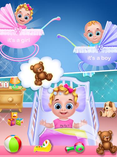 Mom & Newborn Baby Shower Game স্ক্রিনশট 2