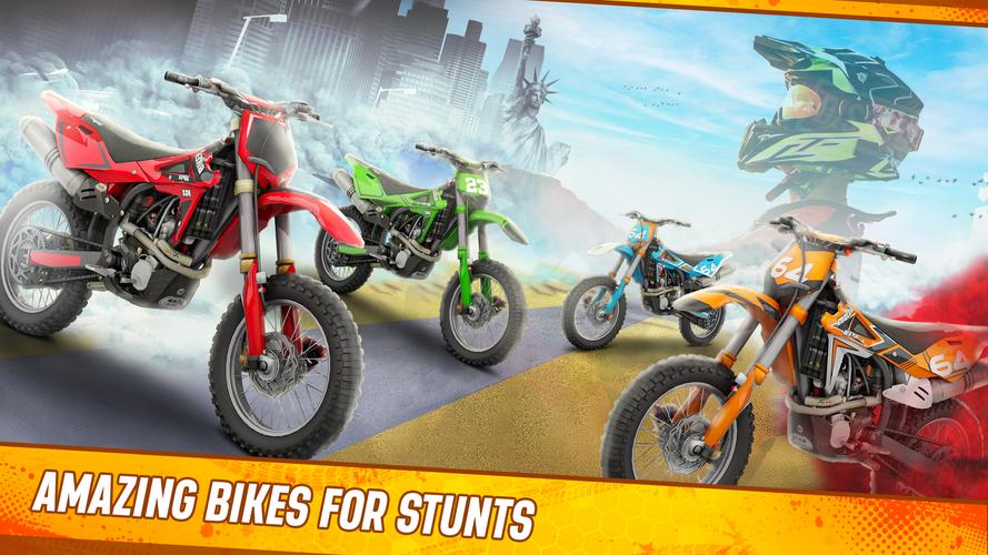 Bike Games 3D: Bike Stunt Game 스크린샷 2