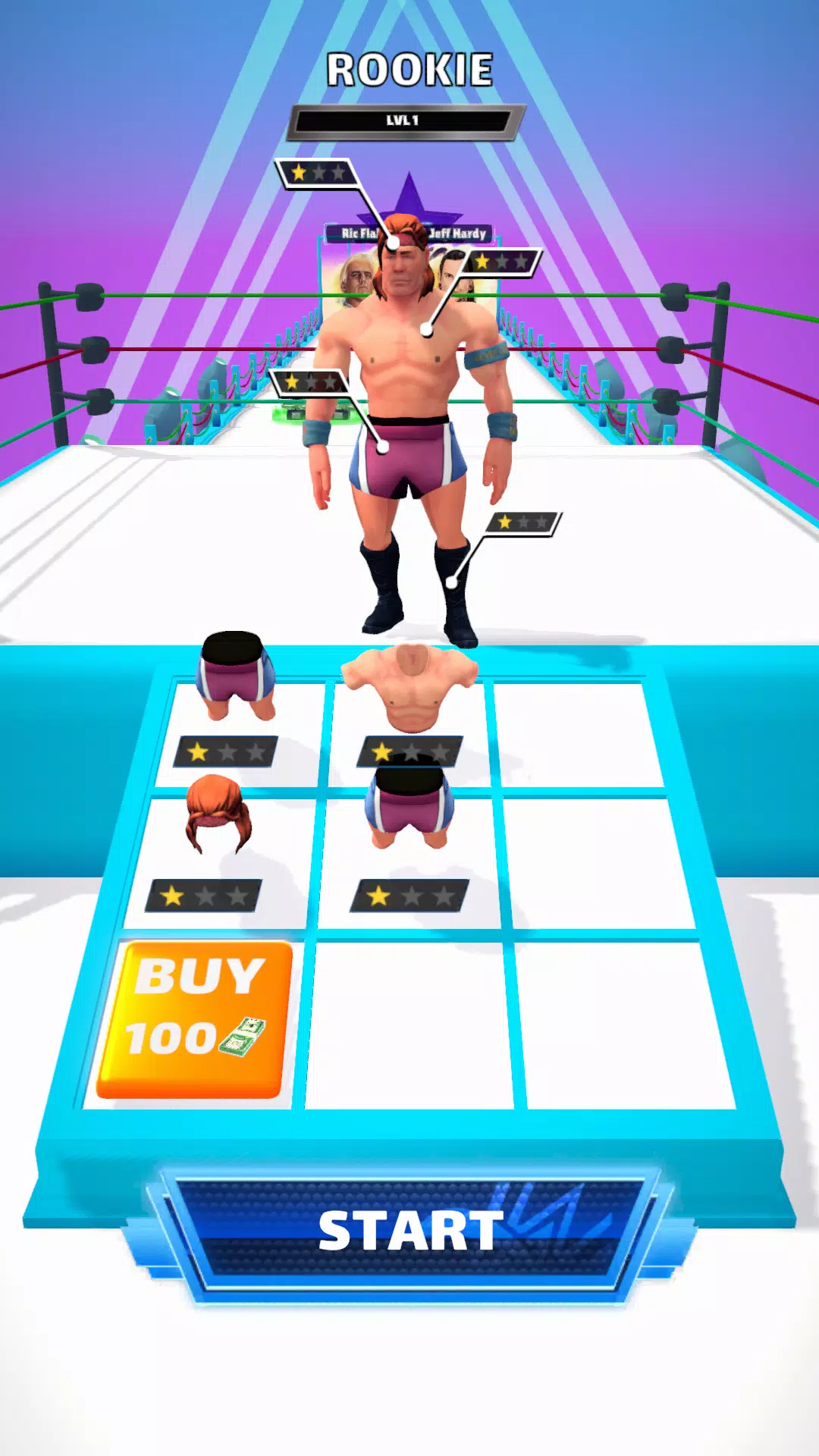 Wrestling Trivia Run スクリーンショット 2