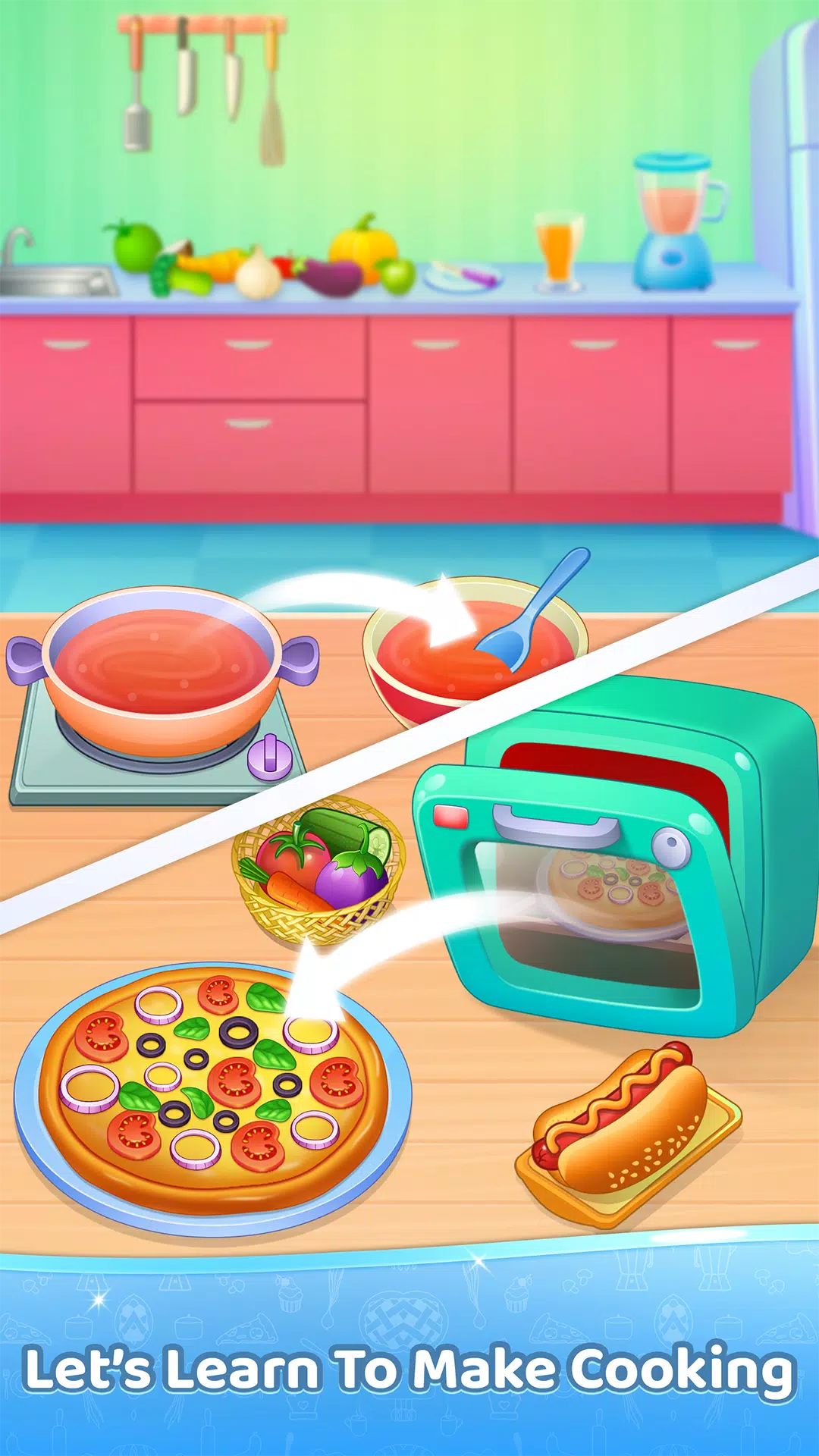 Kitchen Set: Toy Cooking Games ภาพหน้าจอ 3