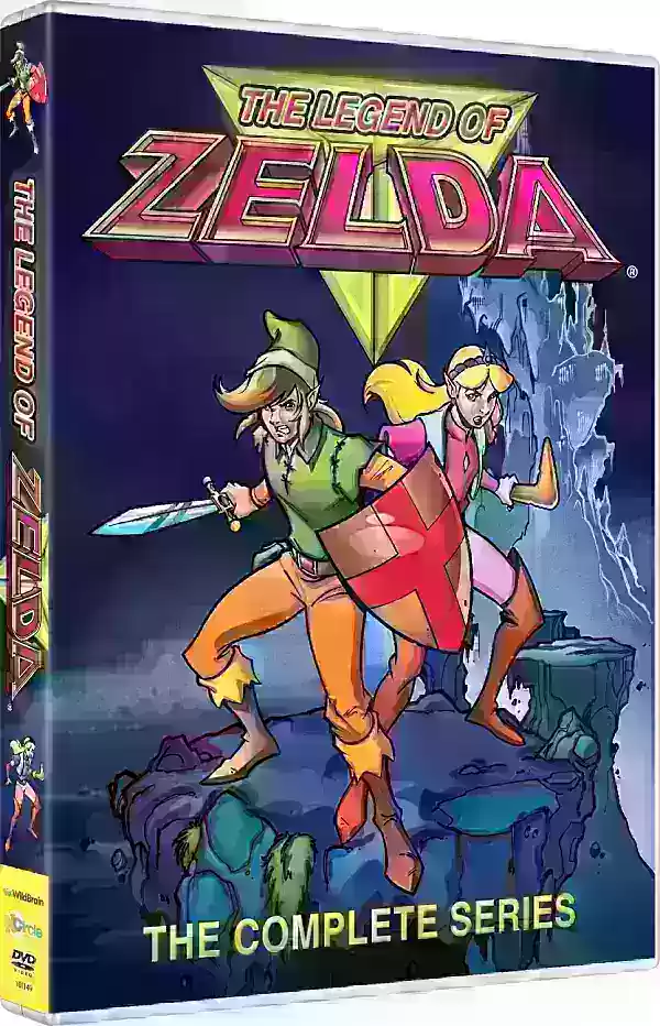Legend of Zelda DVD Complete Series cover