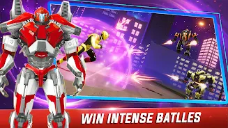 Flying Robot: Spider Rope Hero ဖန်သားပြင်ဓာတ်ပုံ 0