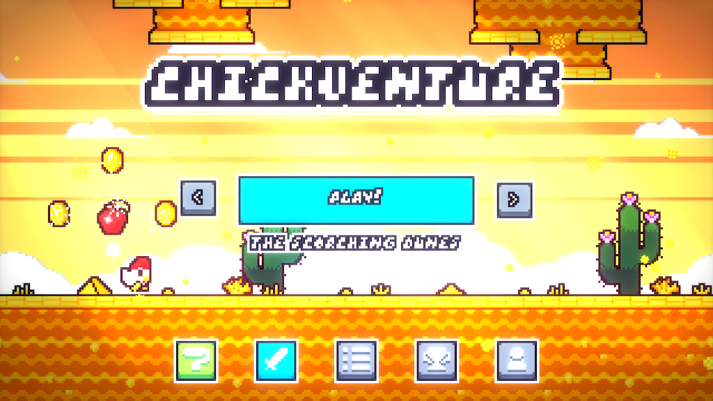 Chickventure: A Runner Game 螢幕截圖 2