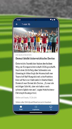 ORF Fußball 螢幕截圖 2