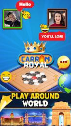 Carrom Royal : Disc Pool Game Screenshot 0