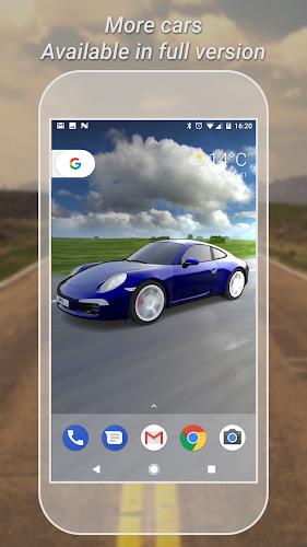 3D Car Live Wallpaper Lite 螢幕截圖 3