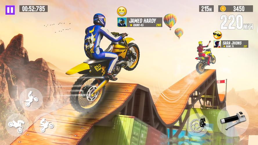 Bike Games 3D: Bike Stunt Game Captura de tela 3